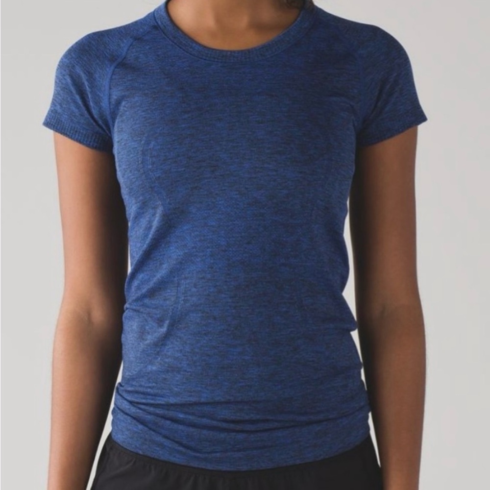 Lululemon Swiftly Tech Short Sleeve Shirt Hip Length Size 10